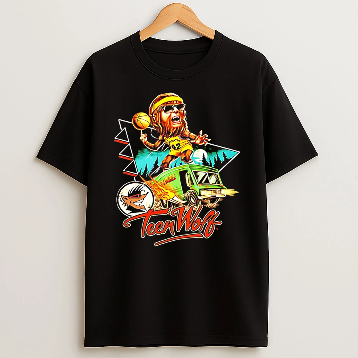 Officials Teen Wolf Monkey Basketball Player Graphic Tee T Shirt Sweatshirt