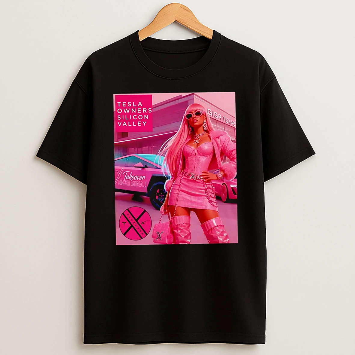 Officials Tesla Owners Silicon Valley Giga Texas X Takeover Nicki Minaj T Shirt Sweatshirt