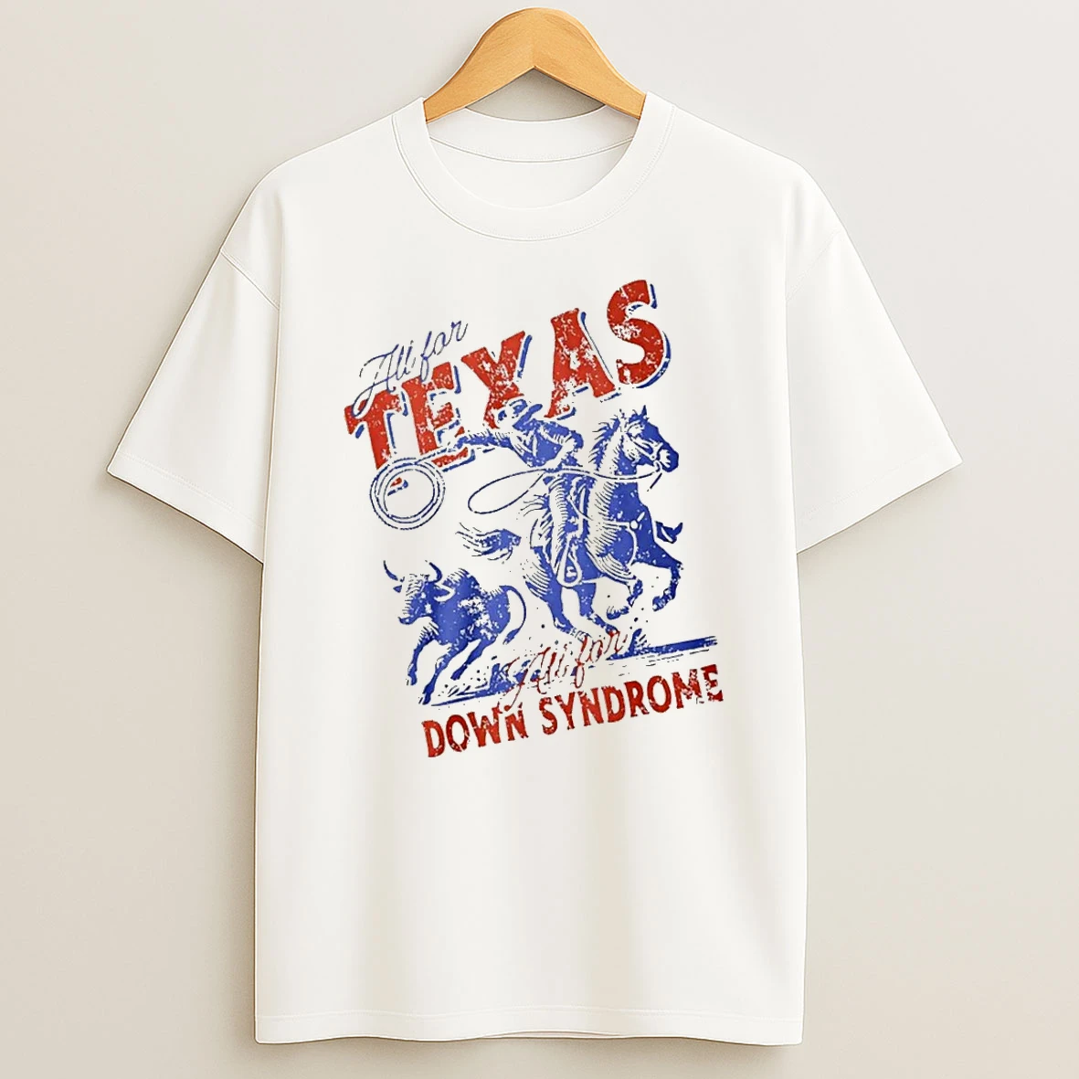 Officials Texas Rangers All For Texas All For Down Syndrome 2026 T Shirt Sweatshirt