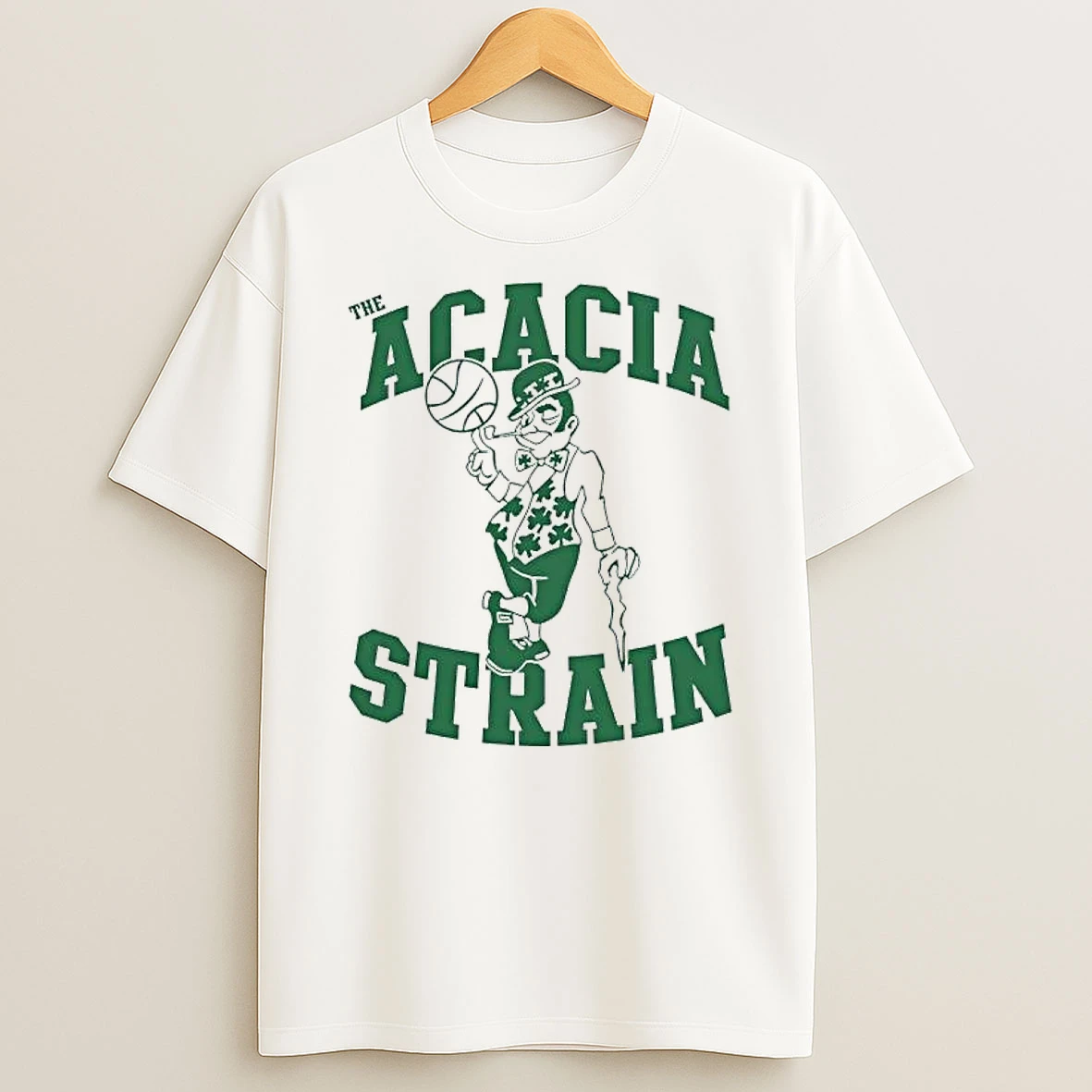 Officials The Acacia Strain Leprechaun Basketball Mascot Premium T Shirt Sweatshirt Hoodie