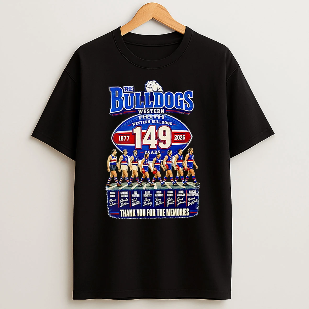 Officials The Bulldogs Western 149 Years 1877 2026 Thank You For The Memories T Shirt Sweatshirt
