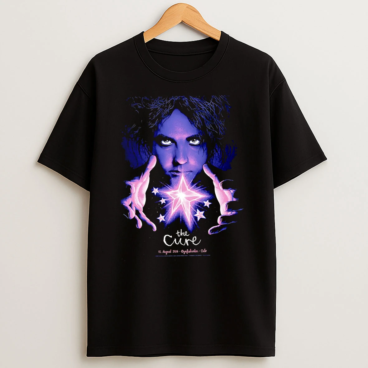 Officials The Cure 12 August 2026 Oyafestivalen Oslo Robert Smith T Shirt Sweatshirt