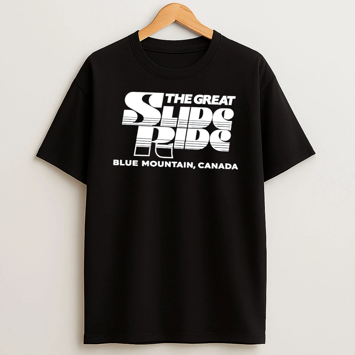 Officials The Great Slide Ride Blue Mountain Canada Tee Premium T Shirt Sweatshirt Hoodie
