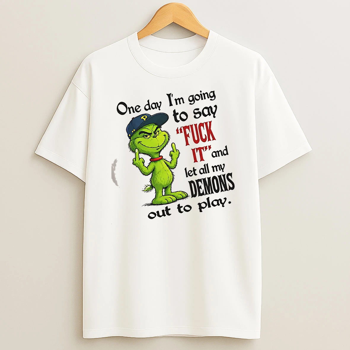Officials The Grinch Pittsburgh Pirates One Day I Am Going To Say Fuck It And Let T Shirt Sweatshirt