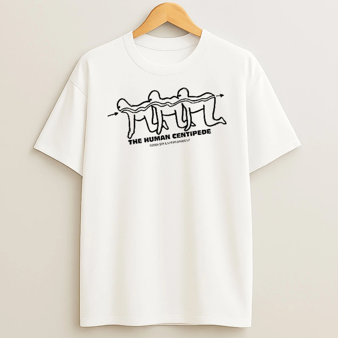 Officials The Human Centipede The Human Centipede 2009 Six Entertainment Tee T Shirt Sweatshirt