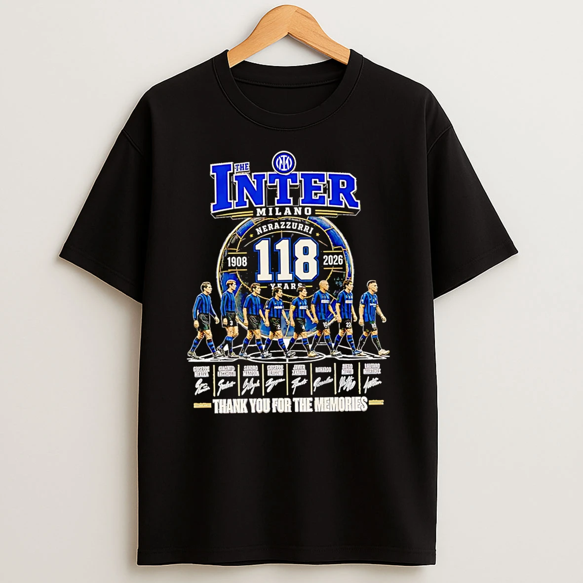 Officials The Inter Milano 118 Years 1908 2026 Thank You For The Memories T Shirt Sweatshirt