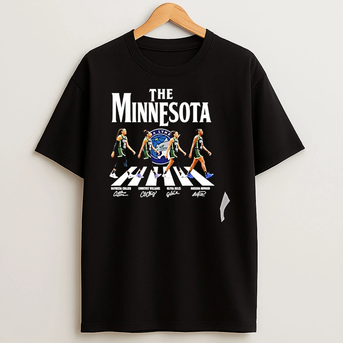 Officials The Minnesota Napheesa Collier Courtney Williams Olivia Miles Natasha Howard Minnesota Lynx Wnba Signature Premium T Shirt Sweatshirt Hoodie