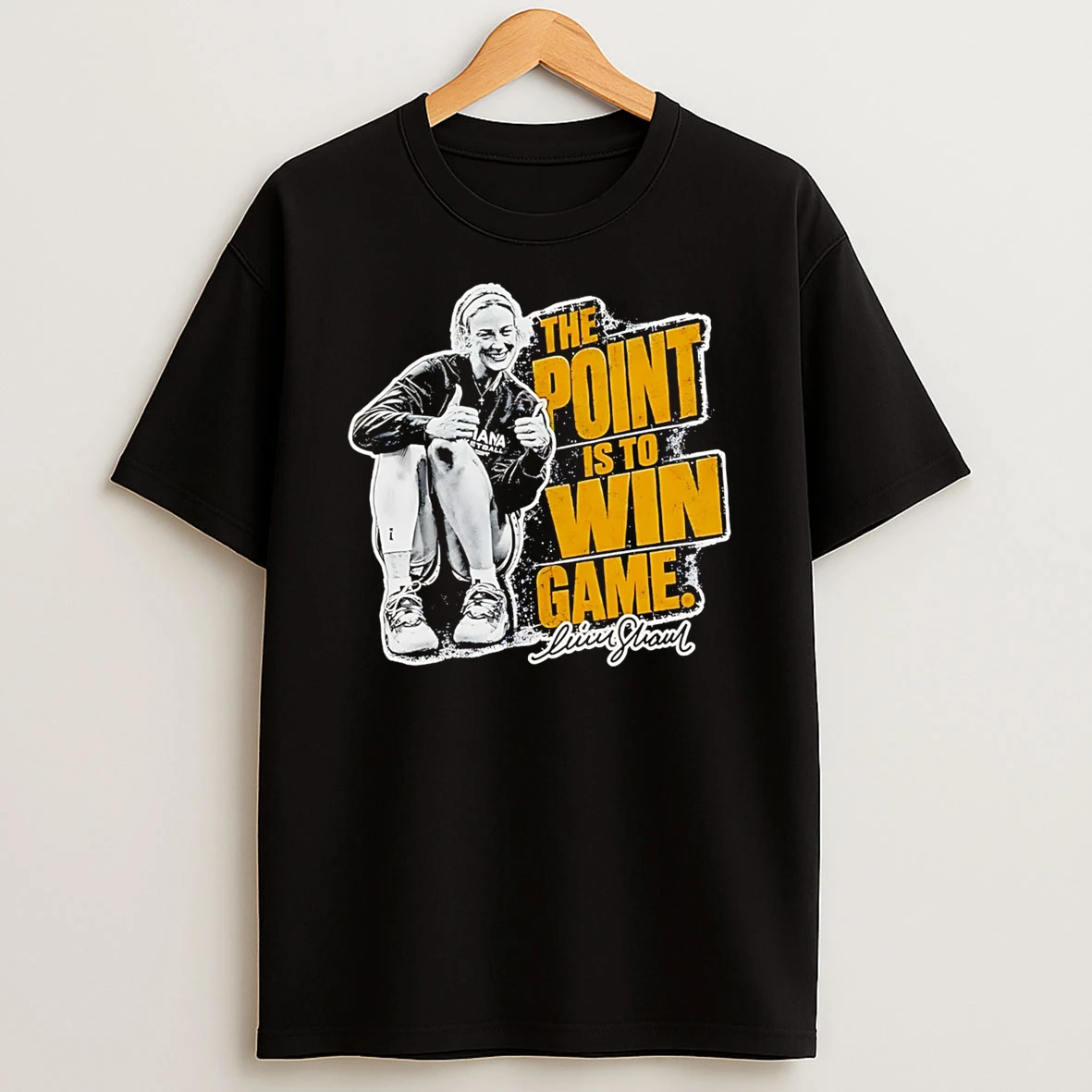 Officials The Point Is To Win Game Caitlin Clark Indiana Basketball Premium T Shirt Sweatshirt Hoodie