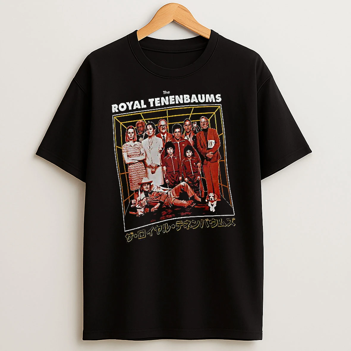 Officials The Royal Tenenbaums Wes Anderson Movie Characters Cast Ensemble T Shirt Sweatshirt