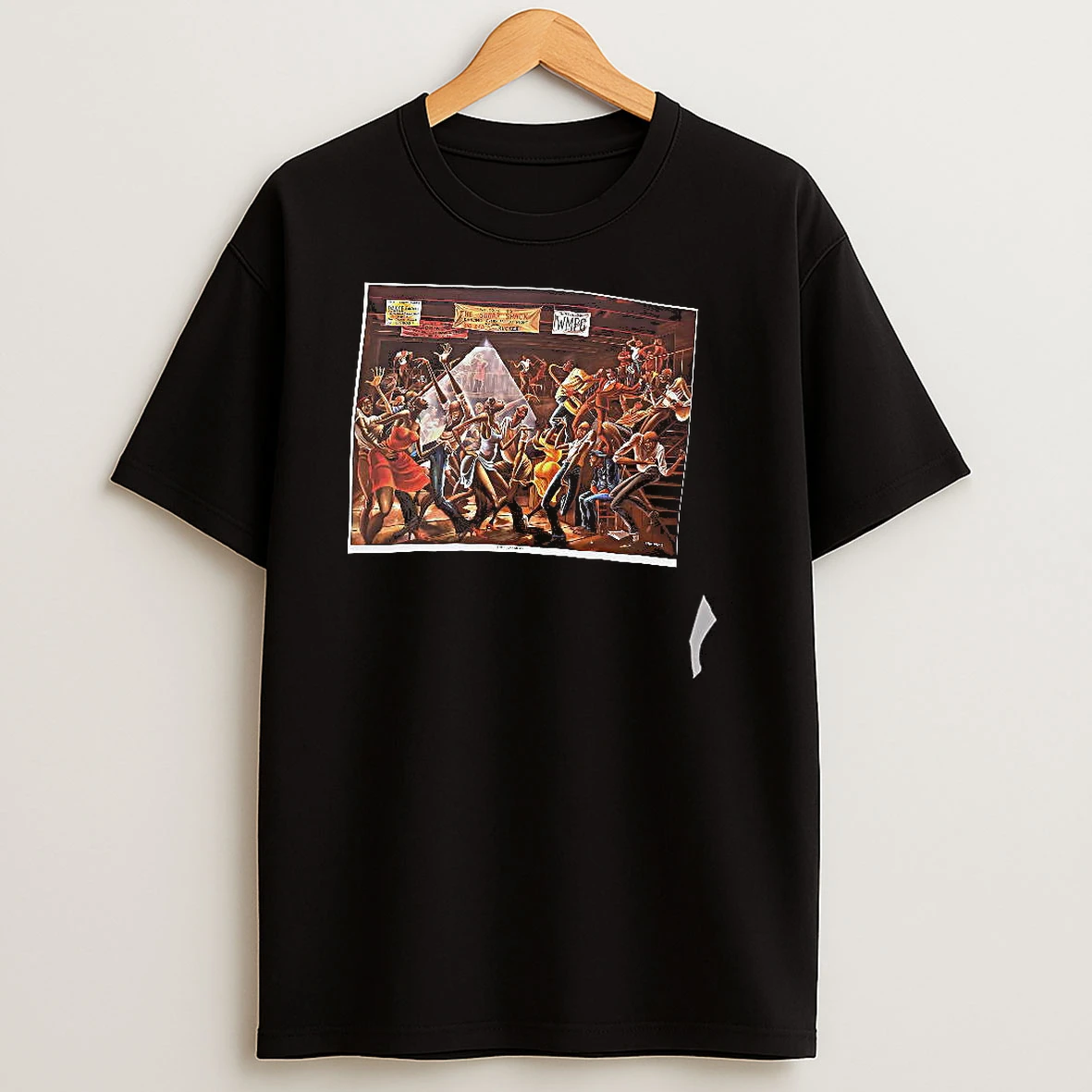 Officials The Sugar Shack Ernie Barnes Welcome To The Sugar Shack Dancing Every Fri Sat T Shirt Sweatshirt
