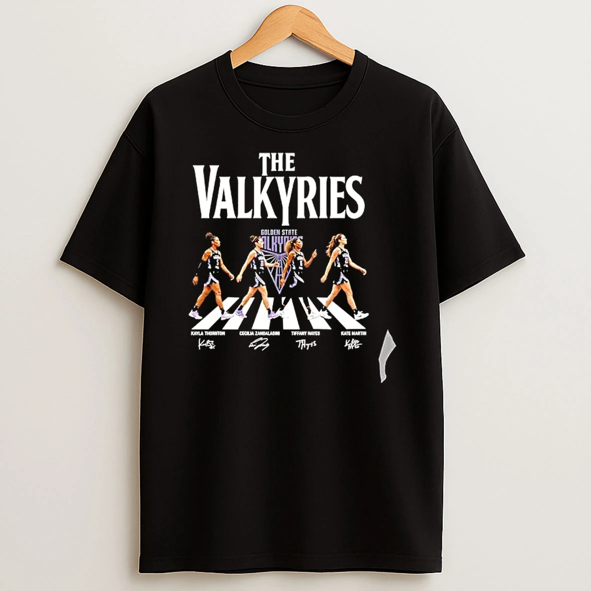 Officials The Valkyries Kayla Thornton Cecilia Zandalasini Tiffany Hayes Kate Martin Golden State Signature Premium T Shirt Sweatshirt Hoodie
