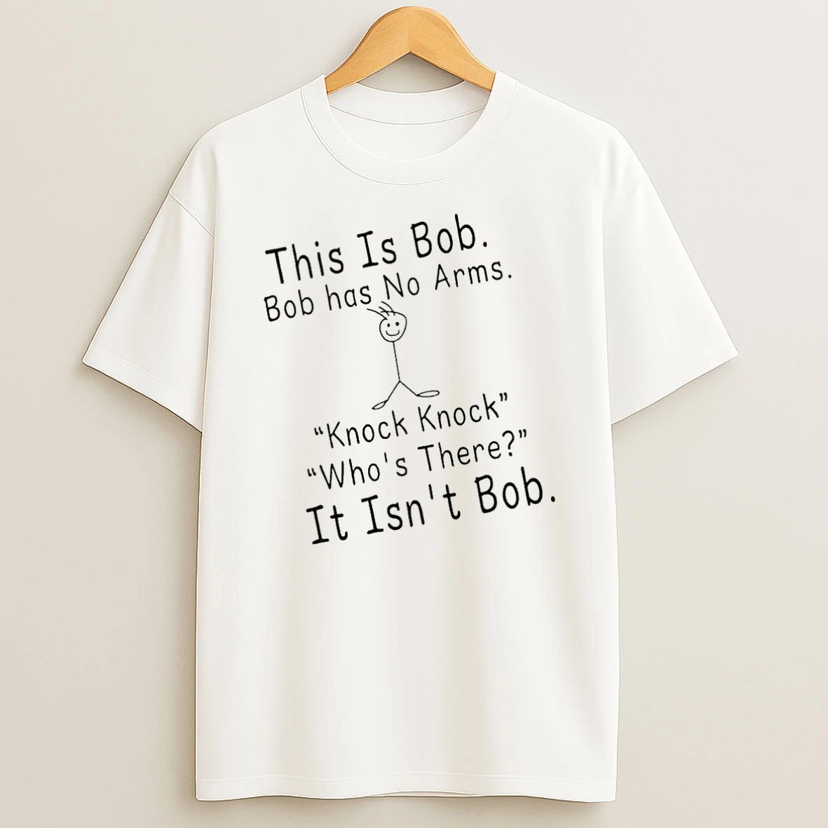 Officials This Is Bob Knock Knock Whos There Joke T Shirt Sweatshirt