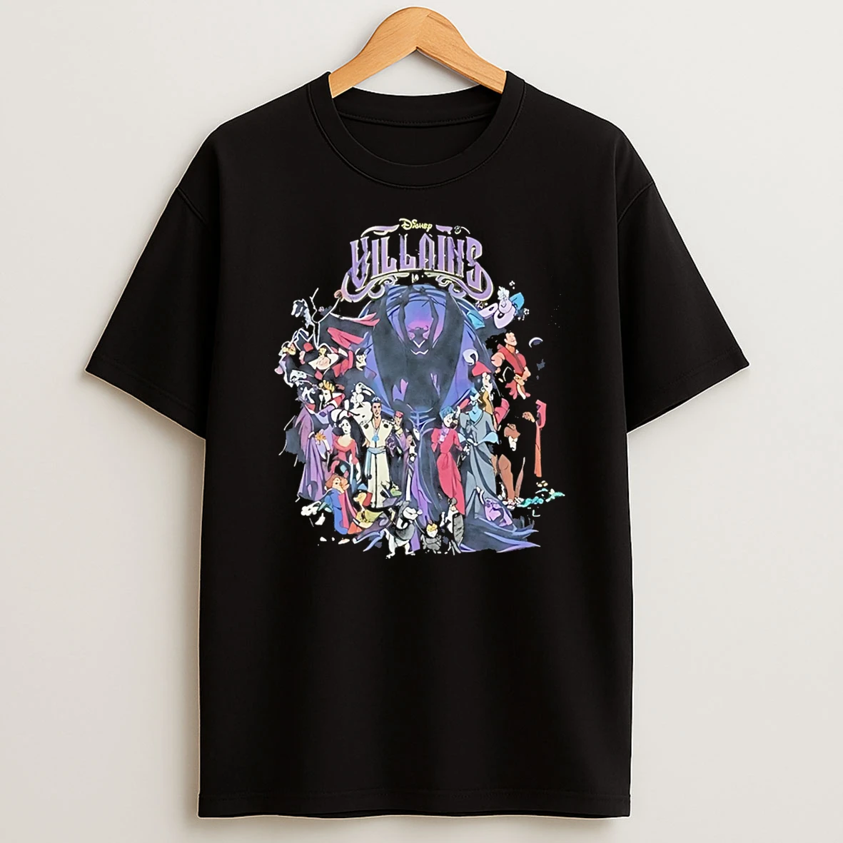 Officials Tokyo Disney Resort Villains Premium T Shirt Sweatshirt Hoodie