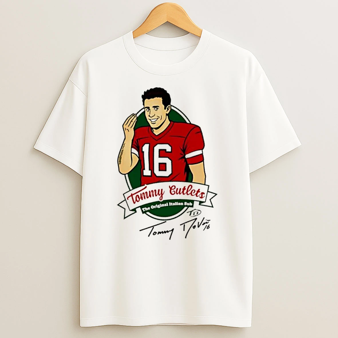 Officials Tommy Devito New York Giants Nfl Tommy Cutlets The Italian Sub Premium T Shirt Sweatshirt Hoodie