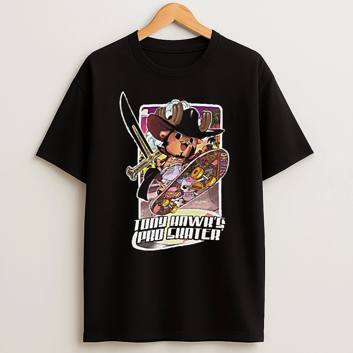 Officials Tony Tony Chopper Dracule Mihawk One Piece Tony Hawk Pro Skater Women T Shirt Sweatshirt