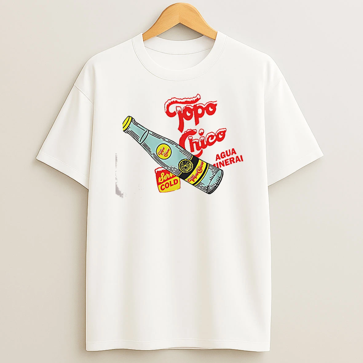Officials Topo Chico Agua Mineral Bottle Topo Chico Served Cold Premium T Shirt Sweatshirt Hoodie