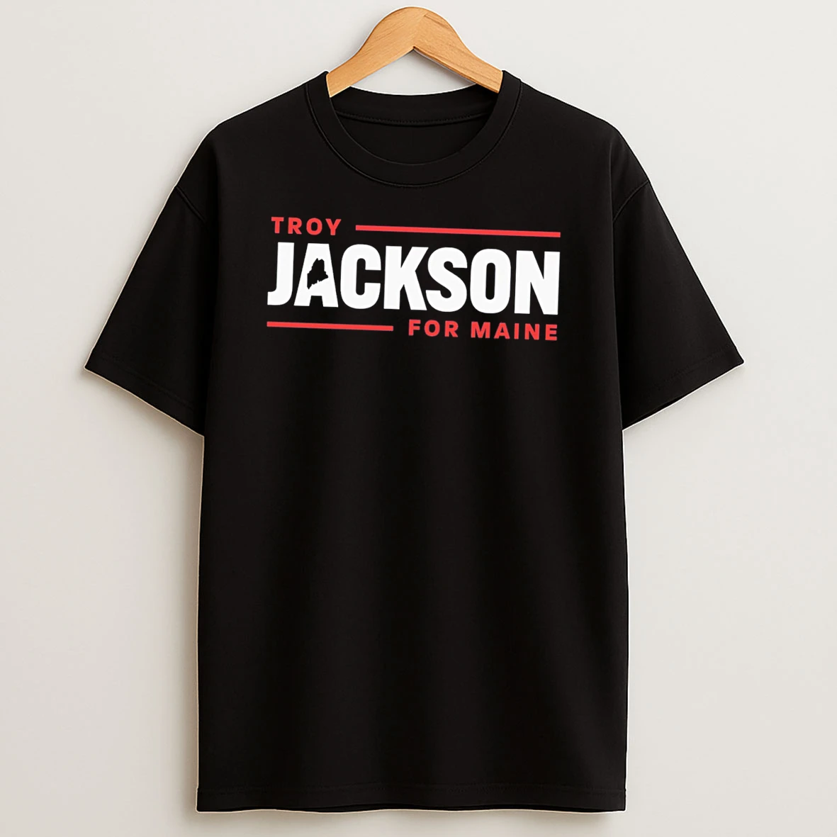 Officials Troy Jackson For Maine Political 2026 Vote Tee Premium T Shirt Sweatshirt Hoodie