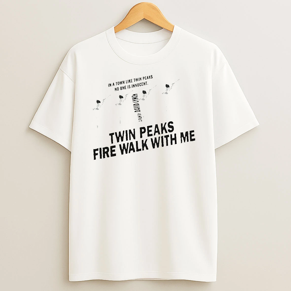 Officials Twin Peaks Fire Walk With Me In A Town Like Twin Peaks No One Is Innocent T Shirt Sweatshirt