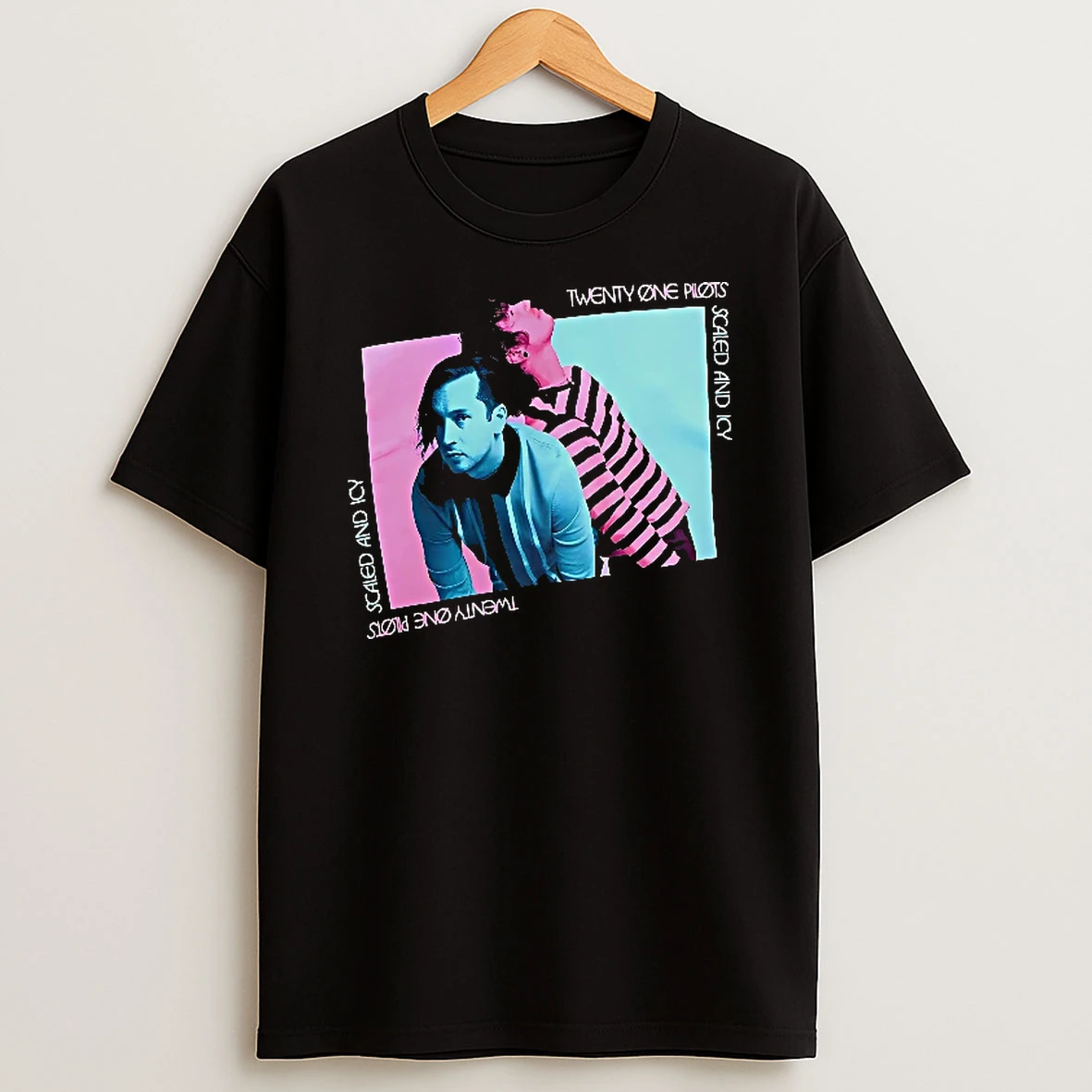 Officials Tyler Joseph Josh Dun Twenty One Pilots Scaled And Icy Twenty One Pilots T Shirt Sweatshirt