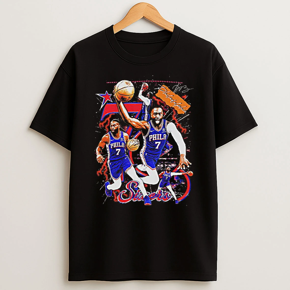 Officials Tyrese Maxey Philadelphia 76ers Nba Philadelphia Sixers Basketball Women Premium T Shirt Sweatshirt Hoodie