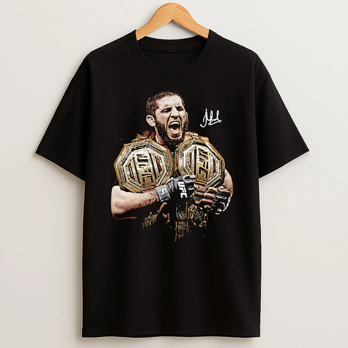 Officials Ufc Islam Makhachev Premium T Shirt Sweatshirt Hoodie
