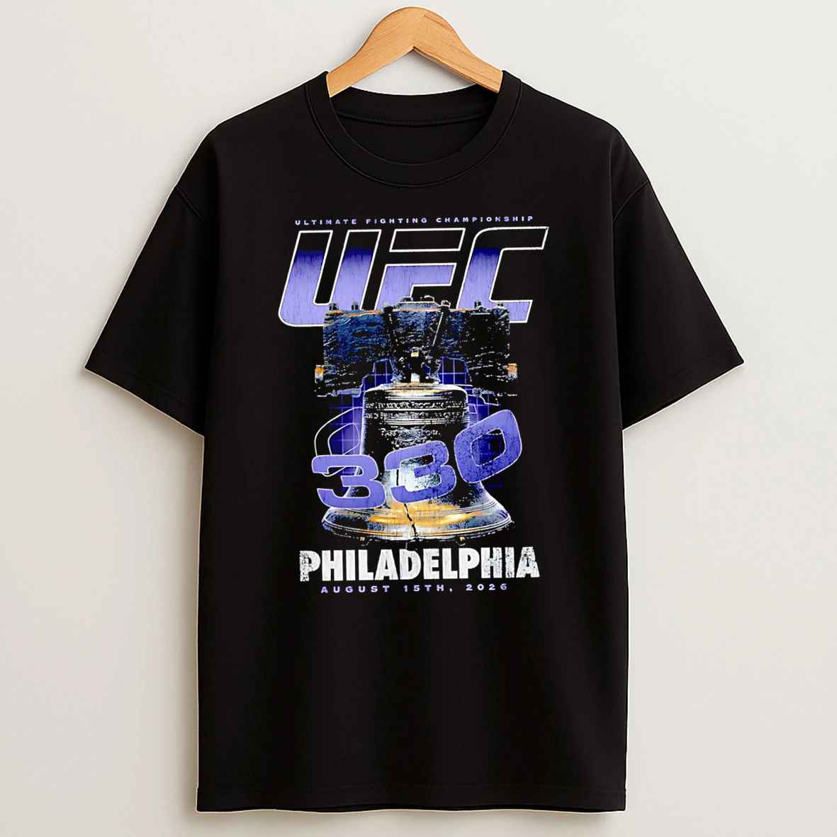 Officials Ultimate Fighting Championship 330 Philadelphia August 15th 2026 Premium T Shirt Sweatshirt Hoodie