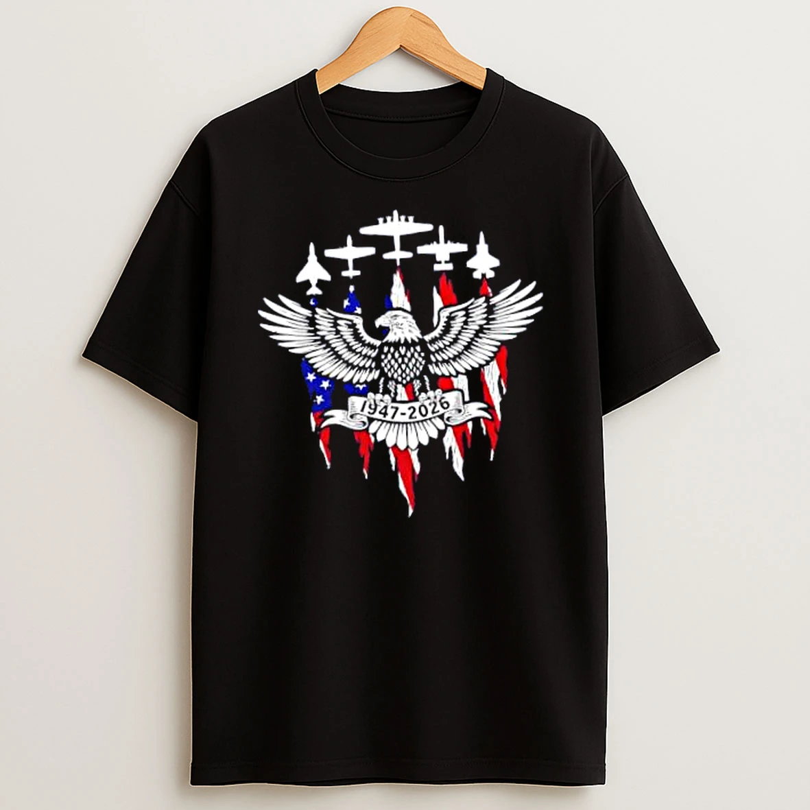 Officials United States Air Force 1947 2026 American Eagle Merch T Shirt Sweatshirt