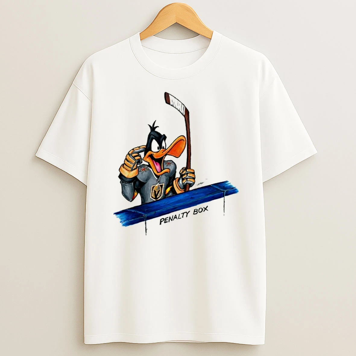Officials Vegas Golden Knights Duck Season Hockey Season Daffy Duck T Shirt Sweatshirt