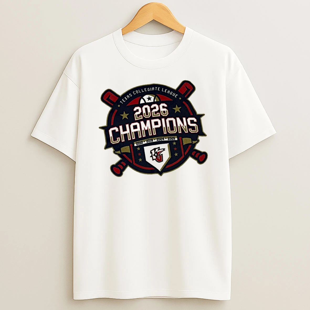Officials Victoria Generals Texas Collegiate League 2026 Champions Premium T Shirt Sweatshirt Hoodie