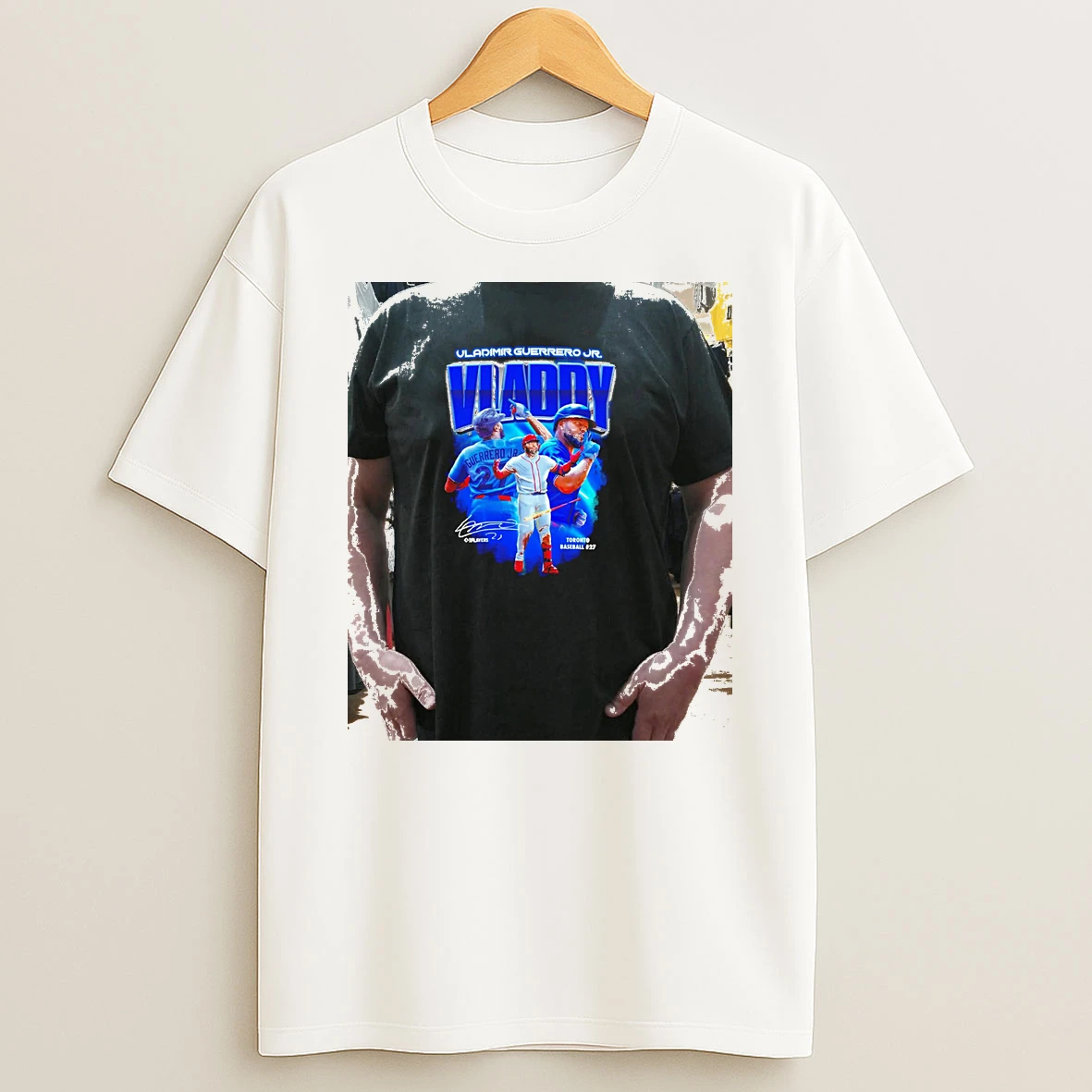 Officials Vladimir Guerrero Jr Toronto Blue Jays Mlb 2026 Signature Premium T Shirt Sweatshirt Hoodie