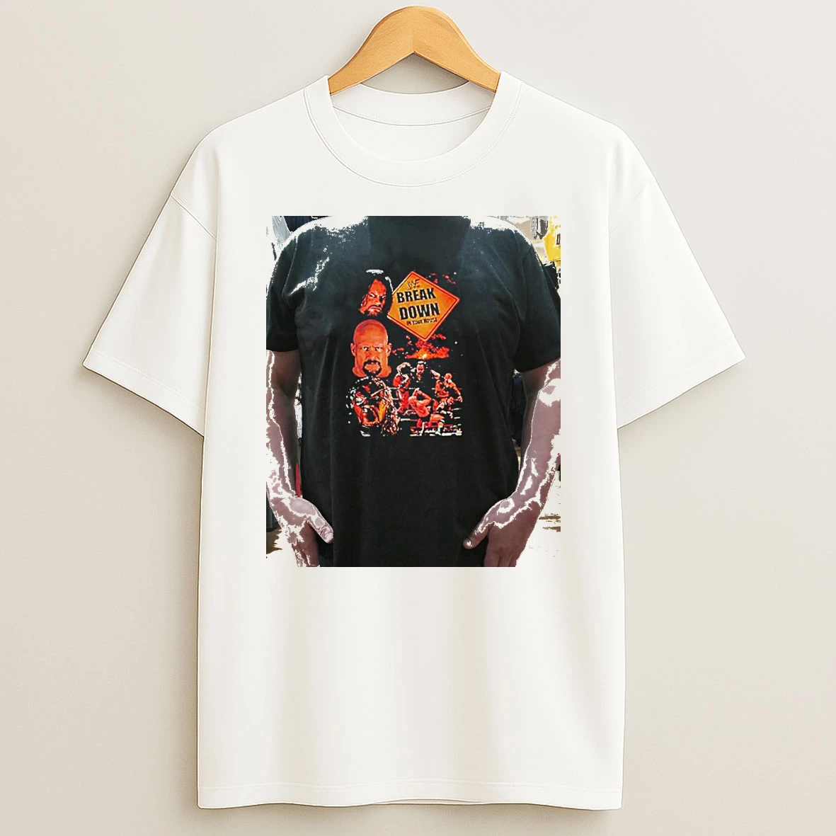 Officials Wwf Break Down In Your House The Undertaker Stone Cold Steve Austin And Kane Premium T Shirt Sweatshirt Hoodie