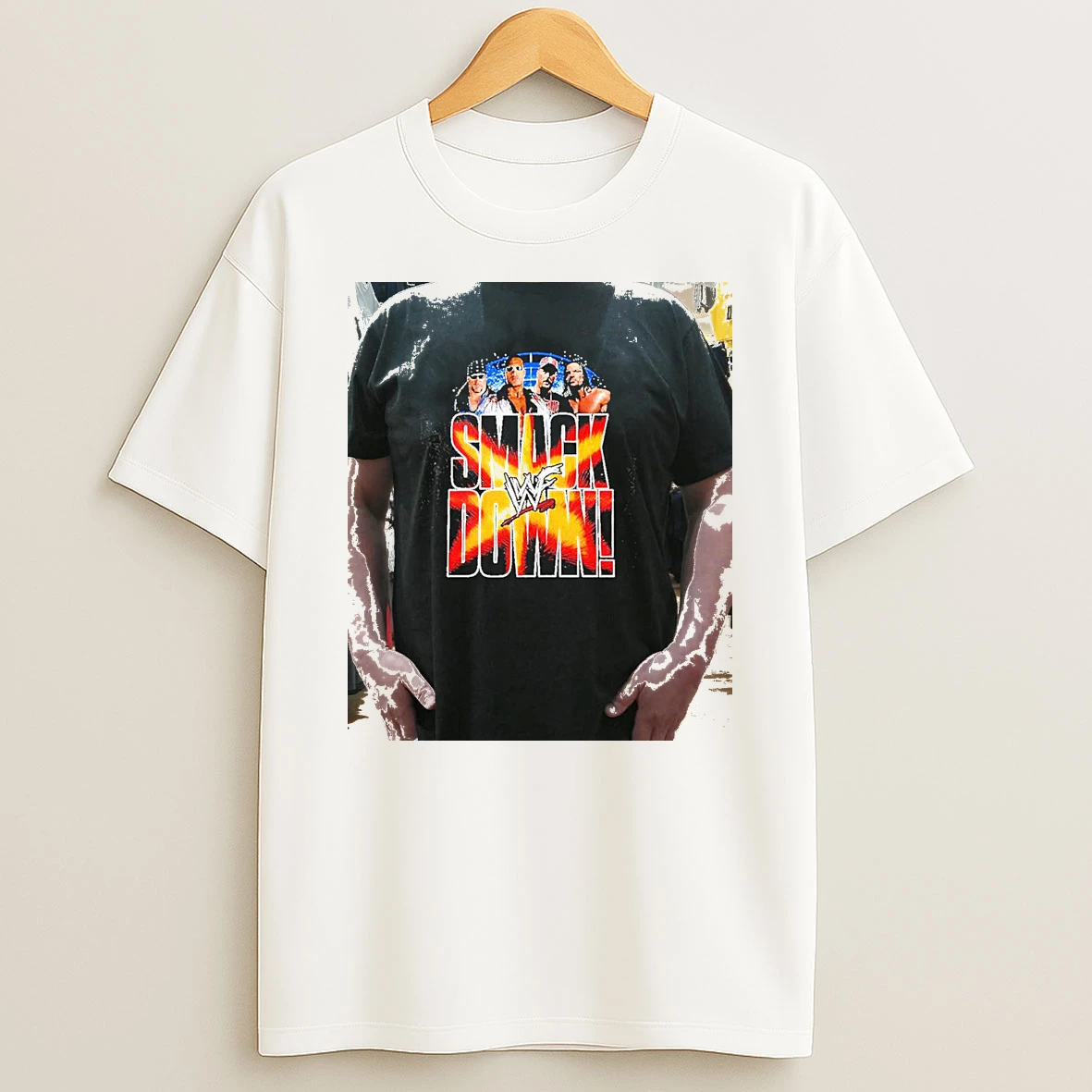 Officials Wwf Smackdown The Rock The Undertaker Stone Cold Steve Austin Triple H Premium T Shirt Sweatshirt Hoodie