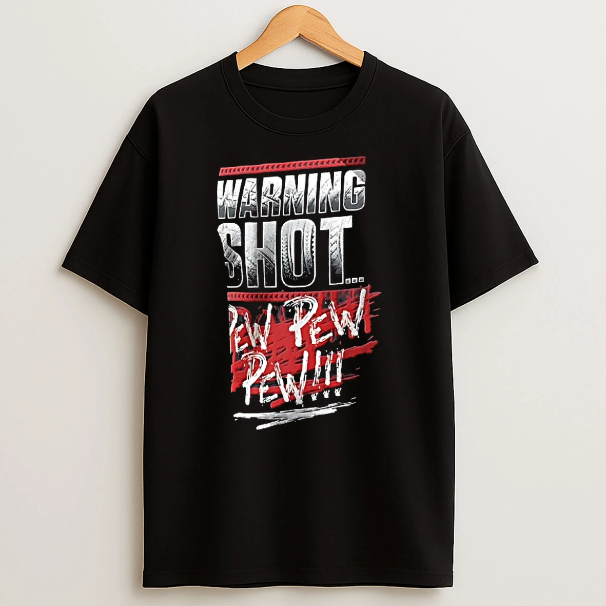 Officials Warning Shot Pew Pew Pew Youth T Shirt Sweatshirt