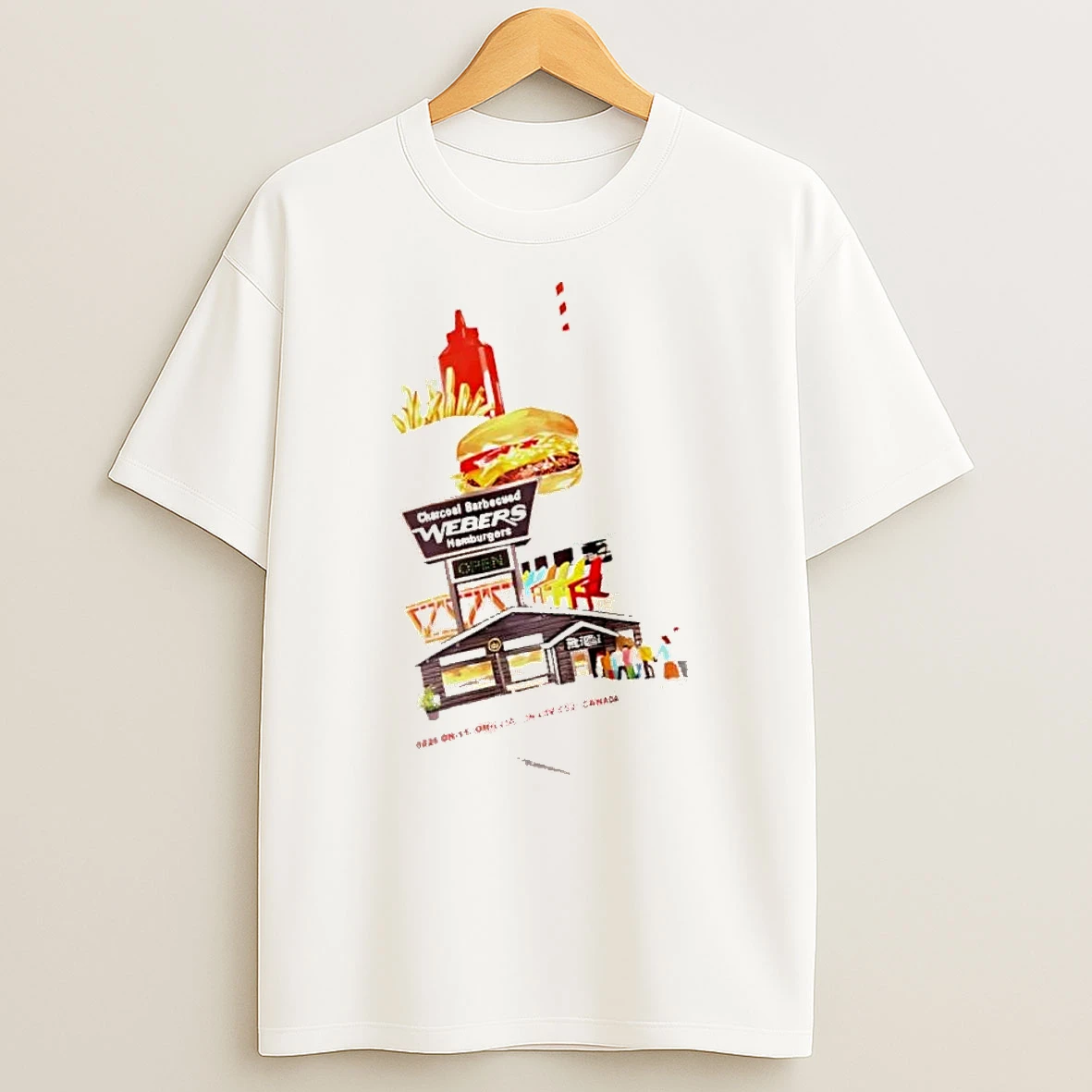 Officials Webers Hamburgers Charcoal Barbecued 8825 On 11 Orillia Canada Premium T Shirt Sweatshirt Hoodie