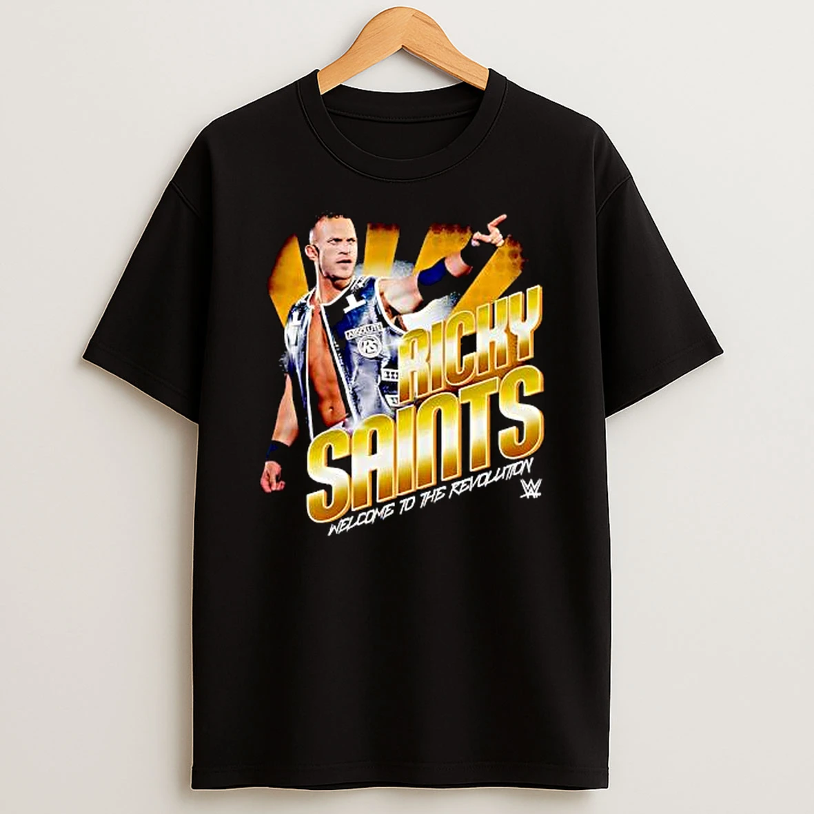 Officials Welcome To The Revolution Ricky Saints Wwe Premium T Shirt Sweatshirt Hoodie