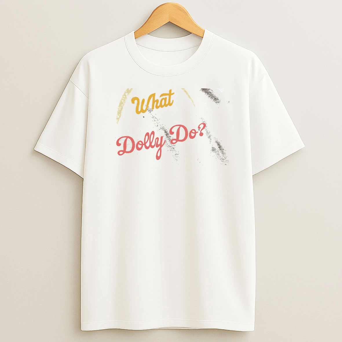 Officials What Would Dolly Do Rainbow T Shirt Sweatshirt