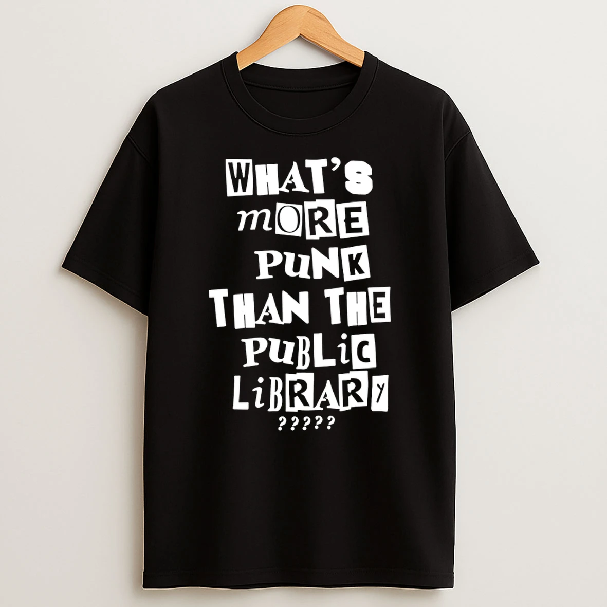 Officials Whats More Punk Than The Public Library Collage Style T Shirt Sweatshirt