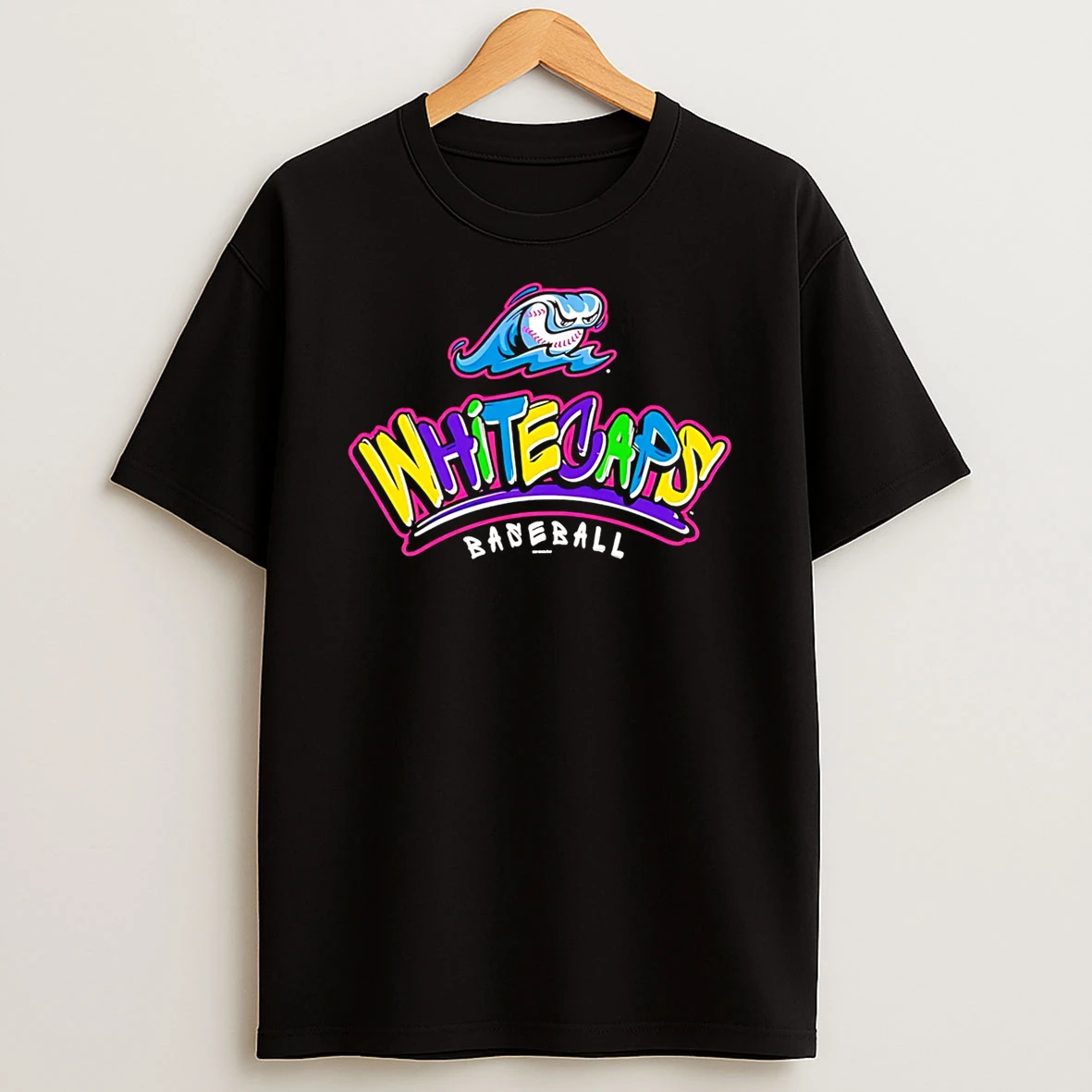 Officials Whitecaps Baseball Logo T Shirt Sweatshirt