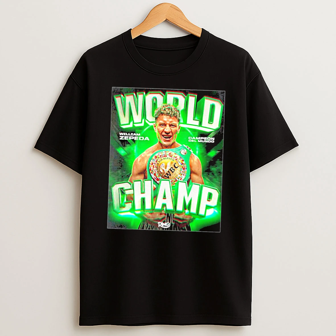 Officials William Zepeda World Champion Campeon Del Mundo Tee Premium T Shirt Sweatshirt Hoodie