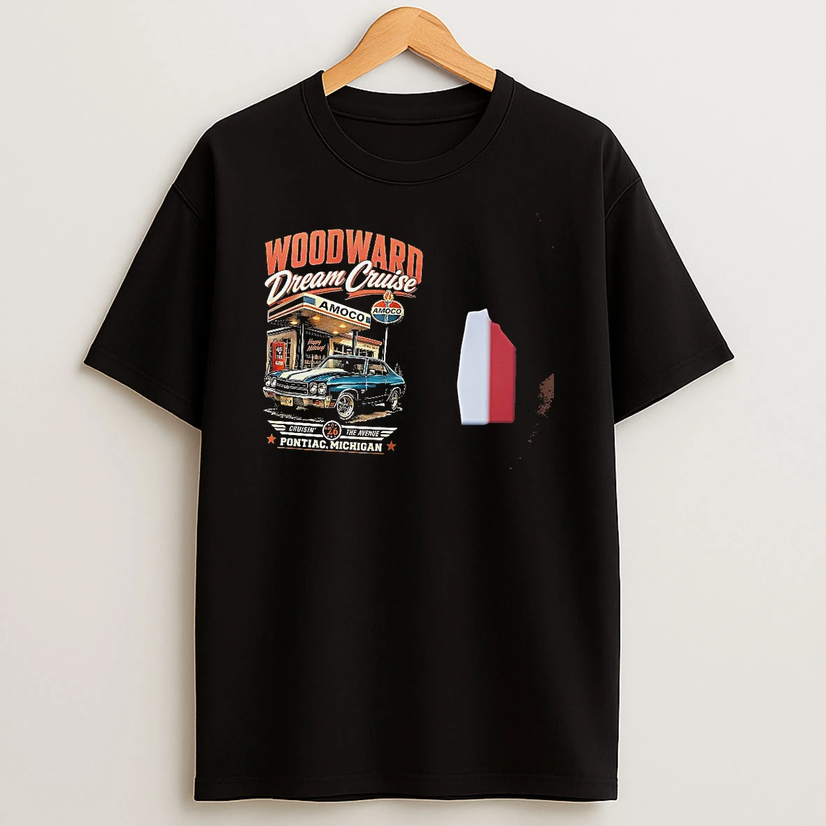Officials Woodward Dream Cruise Amoco Pontiac Michigan T Shirt Sweatshirt