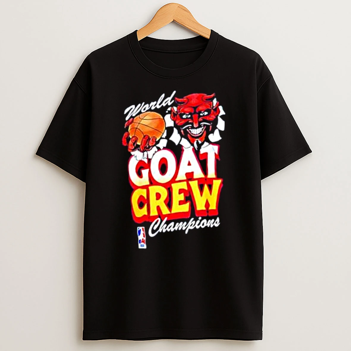 Officials World Goat Crew Champions Basketball Merch T Shirt Sweatshirt