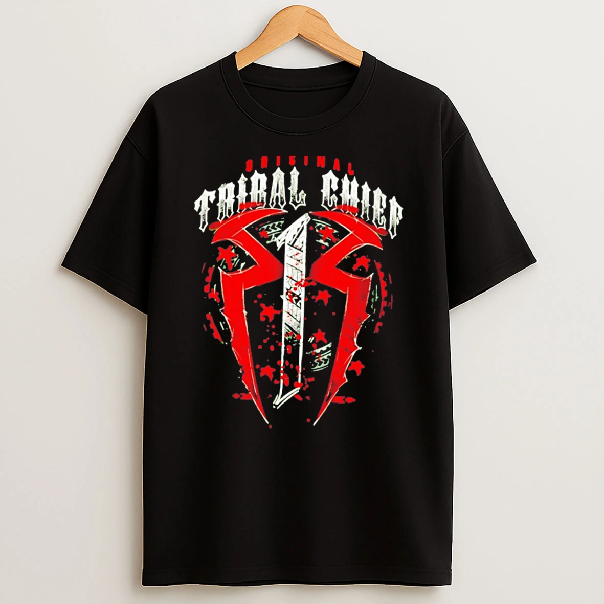 Officials Wwe Roman Reigns Otc1 Tribal Chief Logo Tee Premium T Shirt Sweatshirt Hoodie