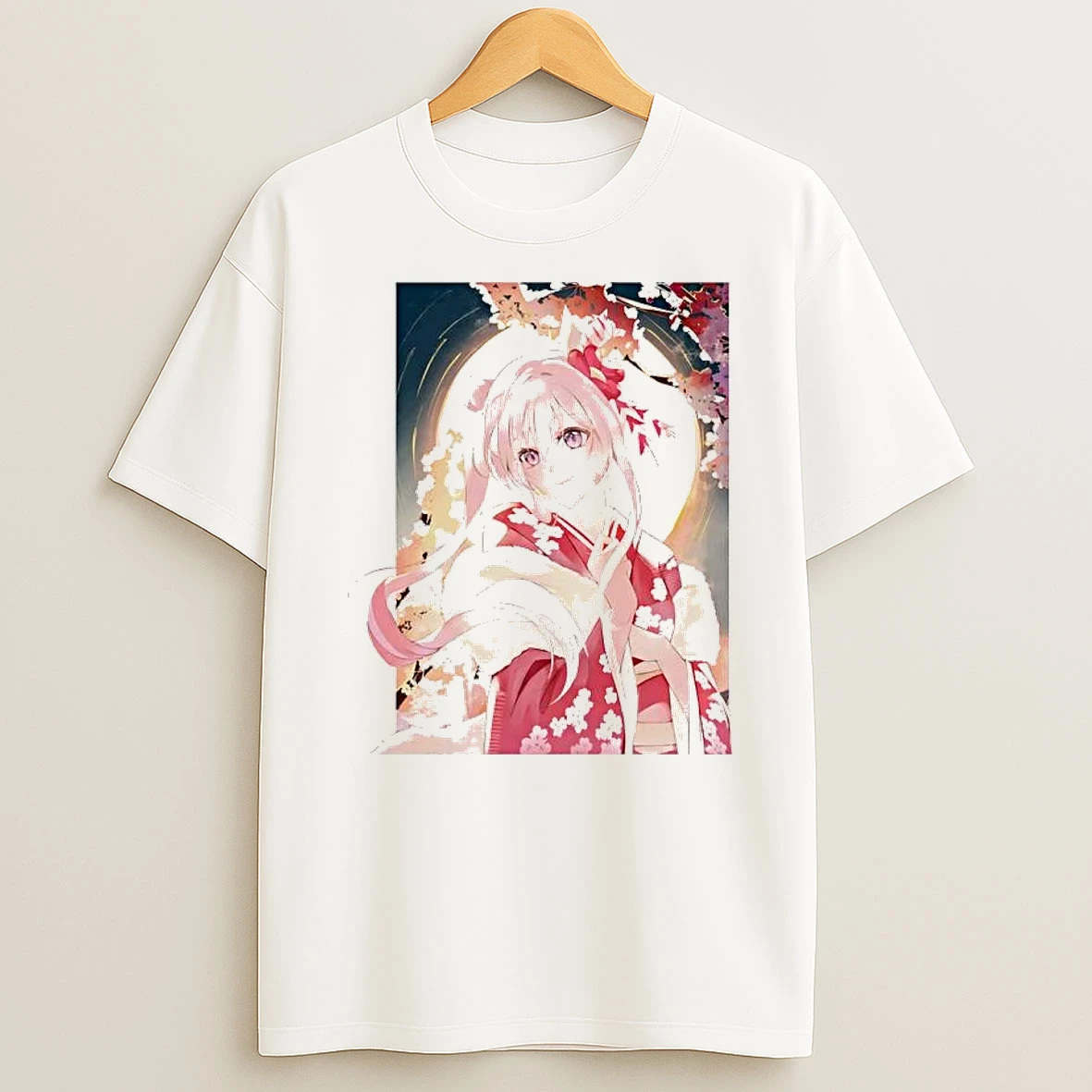 Officials Yae Miko Genshin Impact Cherry Blossom Kimono Premium T Shirt Sweatshirt Hoodie