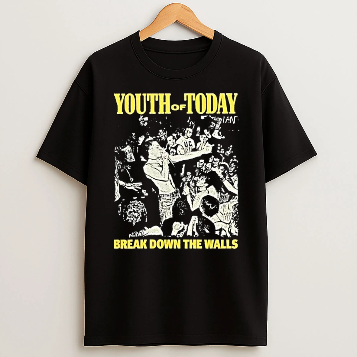 Officials Youth Of Today Break Down The Walls Hardcore Band Singer Crowd Performance Photo Premium T Shirt Sweatshirt Hoodie