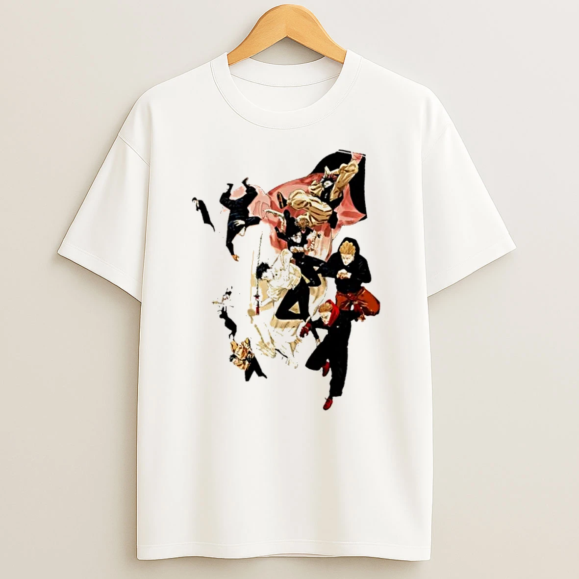 Officials Yuta Okkotsu Satoru Gojo Yuji Itadori Maki Zenin Jujutsu Kaisen Characters Premium T Shirt Sweatshirt Hoodie