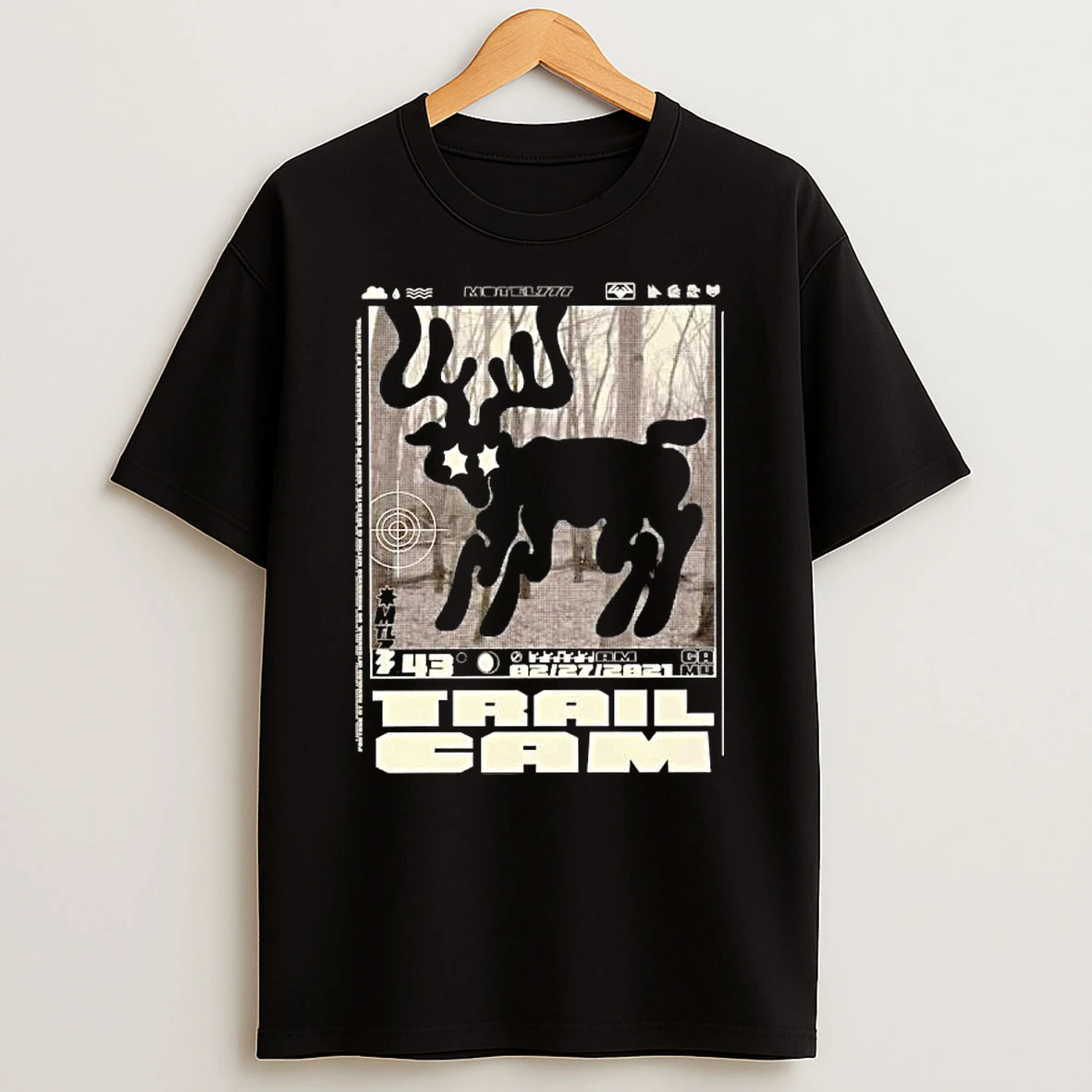 Officials Trail Cam Deer Footage At Regular Intervals For Game Surveillance Premium T Shirt Sweatshirt Hoodie