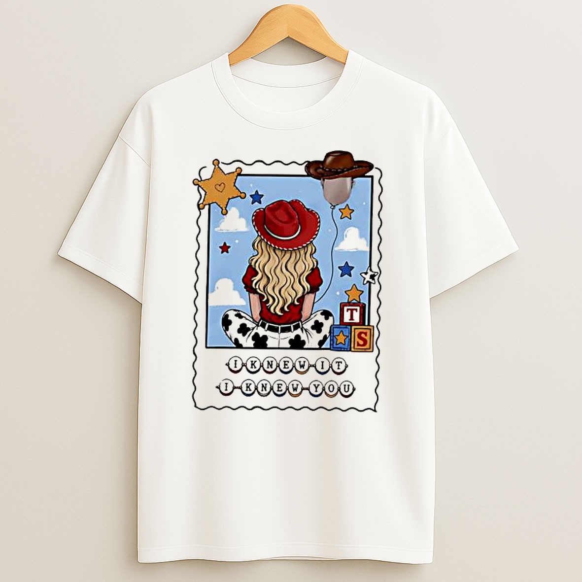Original I Knew It I Knew You Jessie Woody Toy Story T Shirt