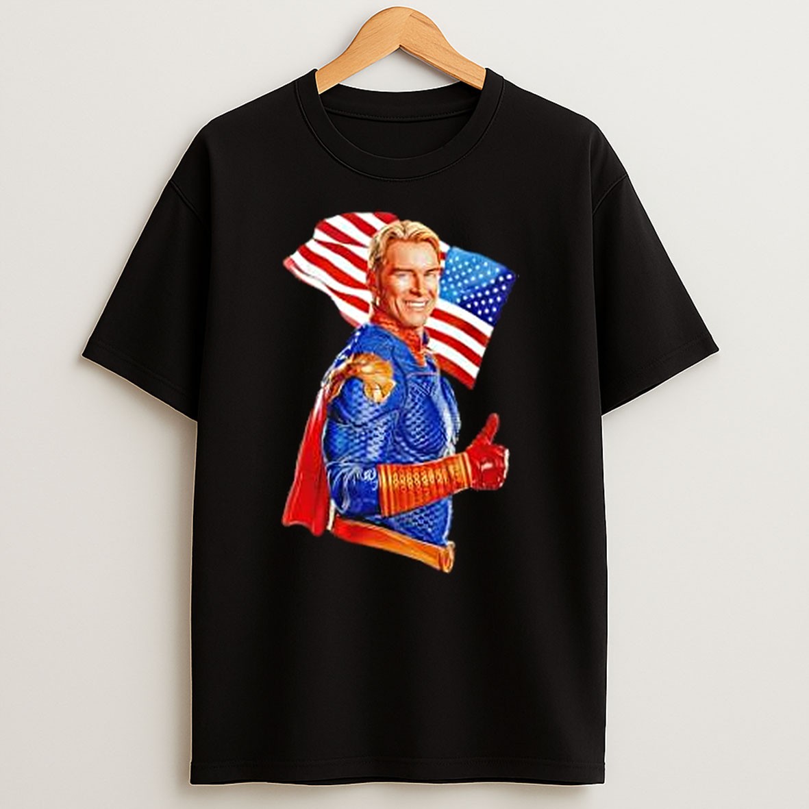 Original Jack Quaid Homelander Freedom Camp 37 Prisoner T Shirt