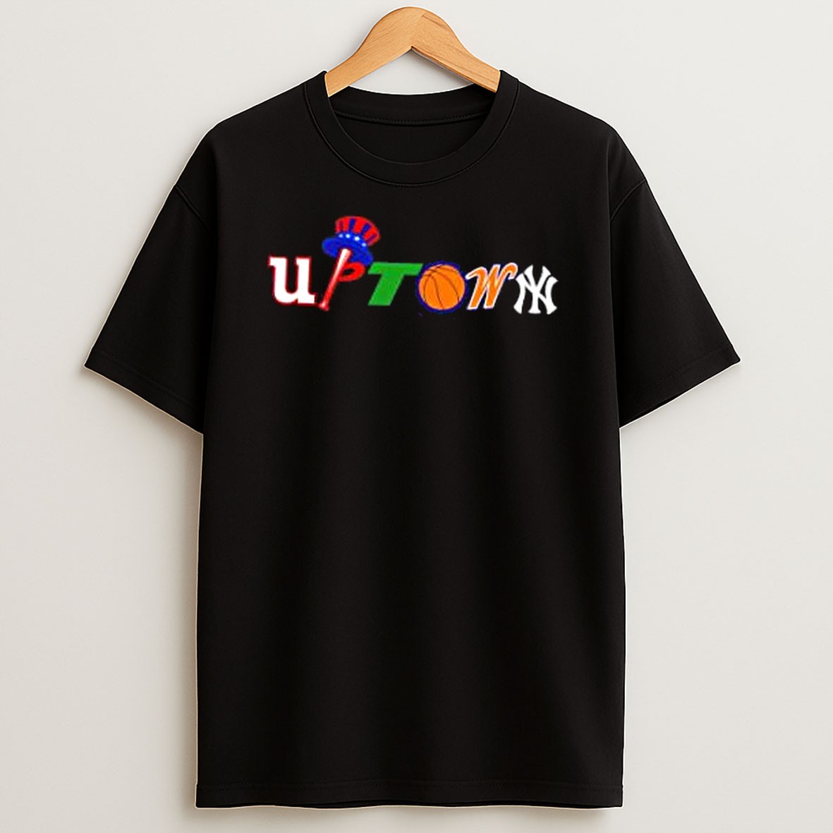 Original Uptown New York Sports Mashup Logo T Shirt