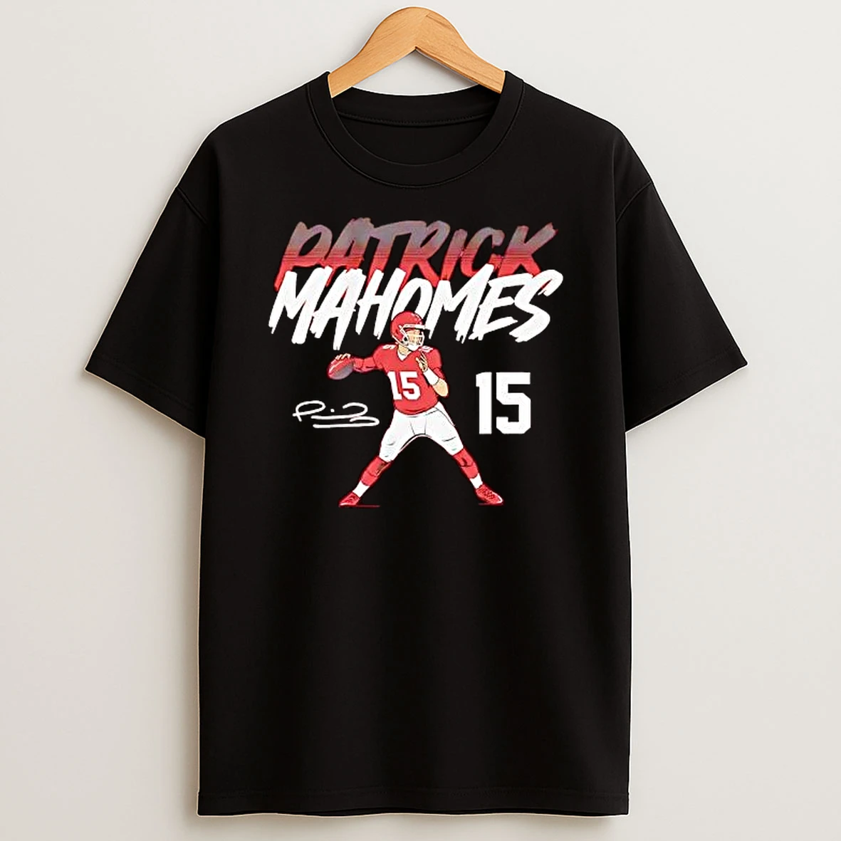 Patrick Mahomes Signature Kansas City Chiefs T Shirt